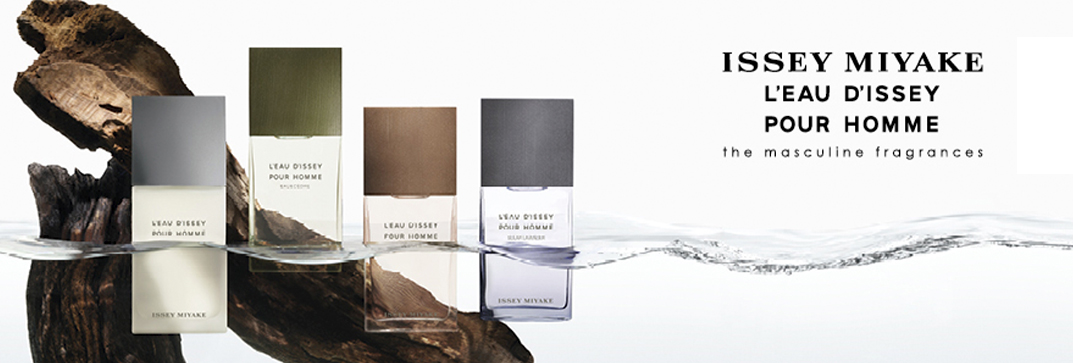 ISSEY MIYAKE banner prieto