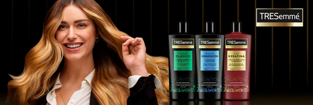 TRESEMME banner prieto