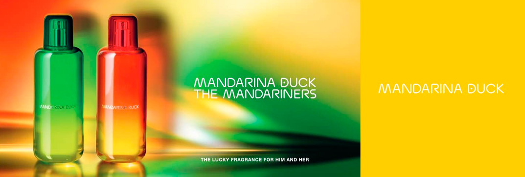 MANDARINA DUCK banner prieto