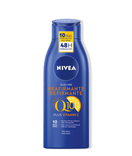 Q10 + VITAMIN C BODY MILK REAFIRMANTE PIEL SECA