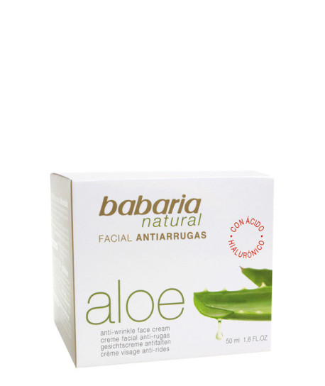 CREMA FACIAL ANTIARRUGAS ALOE VERA