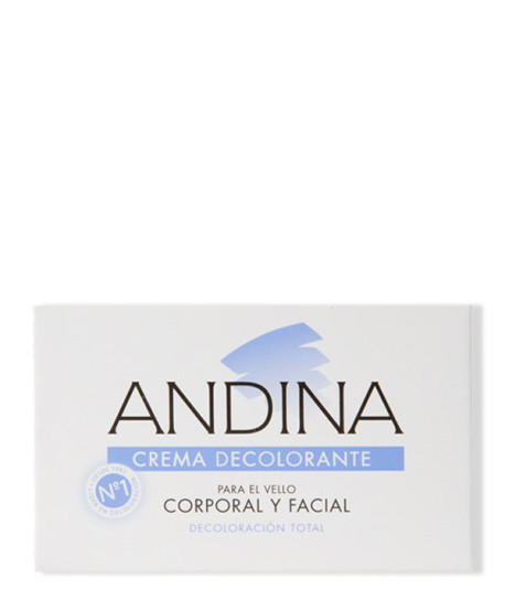 ANDINA CREMA DECOLORANTE CORPORAL Y FACIAL