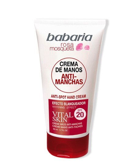 CREMA DE MANOS ANTIMANCHAS