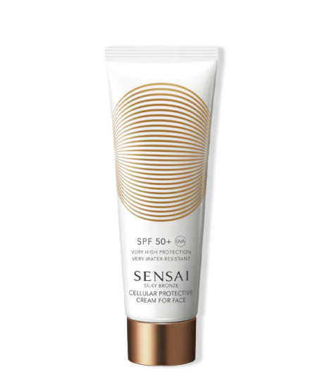 SILKY BRONZE CELLULAR PROTECTIVE CREAM FOR FACE SPF50+