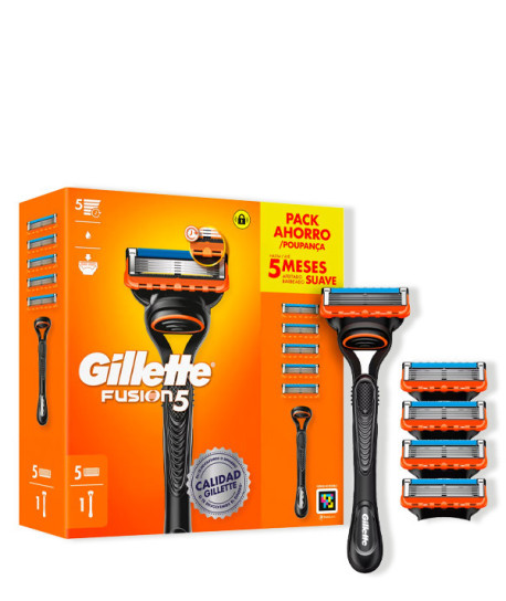 GILLETTE FUSION5 Y RECAMBIOS ESTUCHE