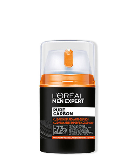 L'ORÉAL MEN EXPERT PURE CARBON CREMA ANTI-GRANOS