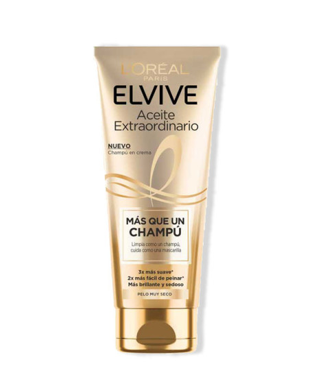 ELVIVE ACEITE EXTRAORDINARIO  MÁS QUE UN CHAMPÚ