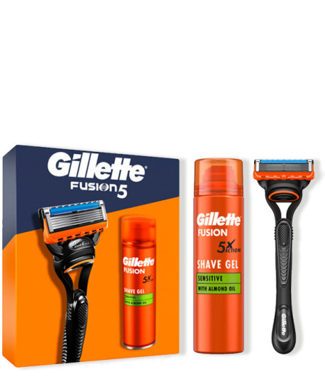 GILLETTE FUSION5 Y GEL ESTUCHE