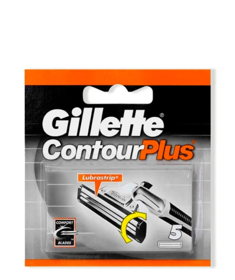 GILLETTE CONTOUR PLUS RECAMBIOS 5 UDS