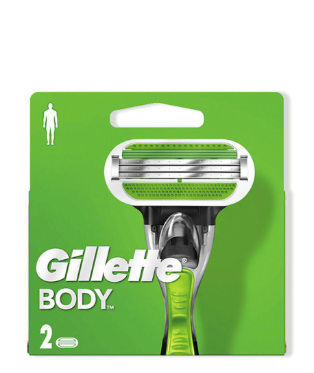 GILLETTE BODY RECAMBIO 2 UDS