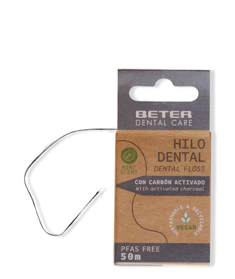 HILO DENTAL CARBÓN ACTIVADO