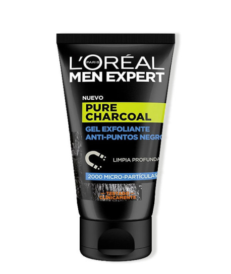 L'ORÉAL MEN PURE CHARCOAL GEL EXFOLIANTE