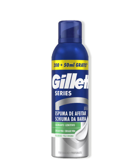 GILLETTE SERIES ESPUMA DE AFEITAR CALMANTE