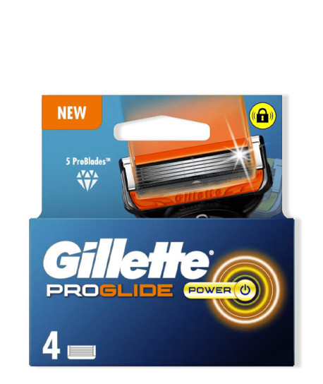 GILLETE PROGLIDE POWER RECAMBIOS 4 UDS