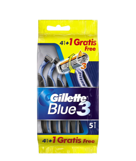 GILLETTE BLUE3 PACK 4+1