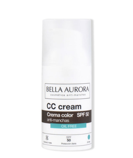 CREMA COLOR ANTI-MANCHAS OIL-FREE