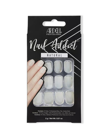 NAIL ADDICT NATURAL SQUARED