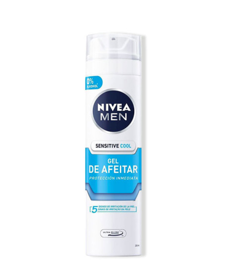 NIVEA MEN SENSITIVE COOL GEL DE AFEITAR