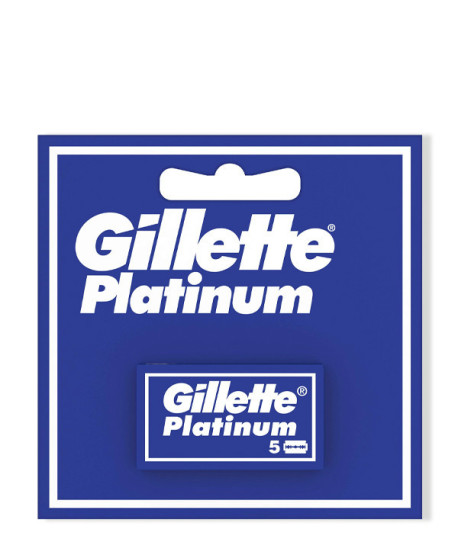 GILLETTE PLATINIUM RECAMBIO HOJAS 5 UDS