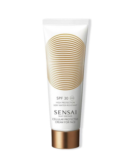 SILKY BRONZE CELLULAR PROTECTIVE CREAM FOR FACE SPF30