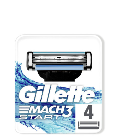 GILLETTE MACH3 START RECAMBIOS 4 UDS