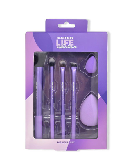 LIFE COLLECTION SET BROCHAS Y ESPONJAS