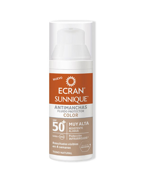 SUNNIQUE ANTIMANCHAS FLUIDO CON COLOR SPF50+