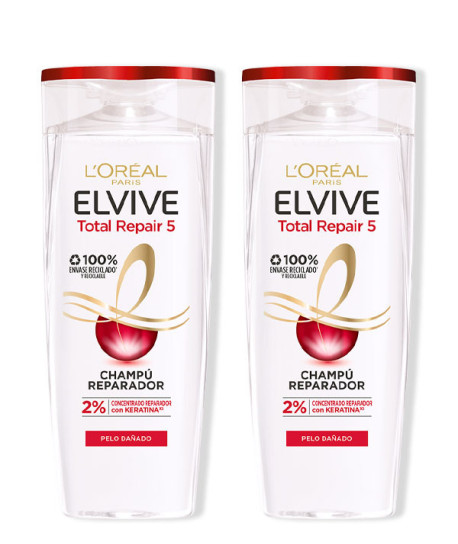 ELVIVE TOTAL REPAIR 5 CHAMPÚ DUPLO