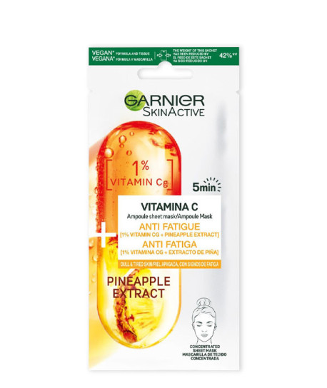 SKIN ACTIVE VITAMINA C ANTIFATIGA MASK