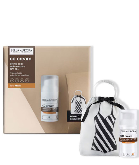 CC CREAM SPF50+ TONO MEDIO BOLSA BAÑADOR