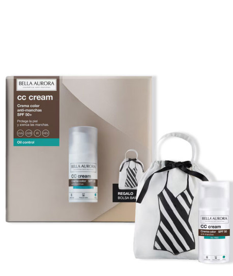 CC CREAM SPF50 OIL FRE BOLSA BAÑADOR