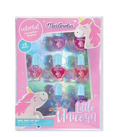 LITTLE UNICORN KIT DE UÑAS Y LABIOS