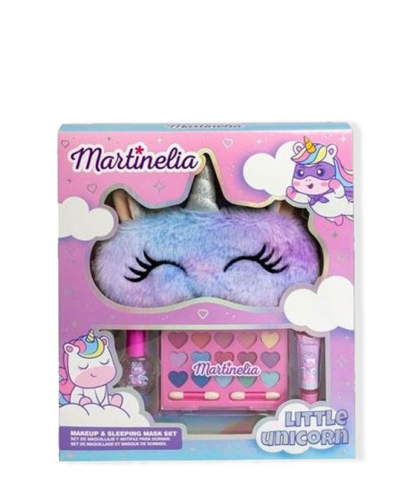 LITTLE UNICORN SET MAKEUP & SLEEPING MASK