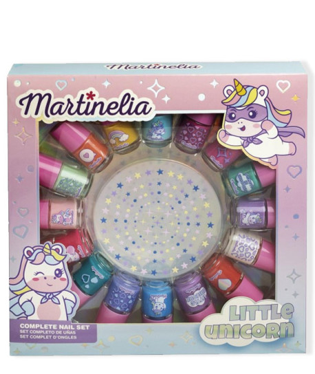 LITTLE UNICORN SET DE UÑAS COMPLETO