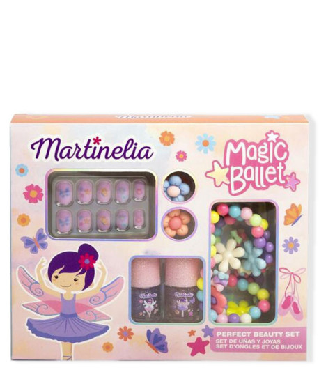 MAGIC BALLET SET DE UÑAS Y JOYAS