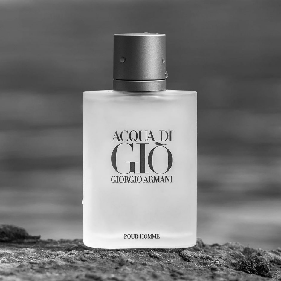 frasco perfume aqua di gio