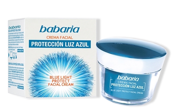 Crema Facial Protección Luz Azul de Babaria