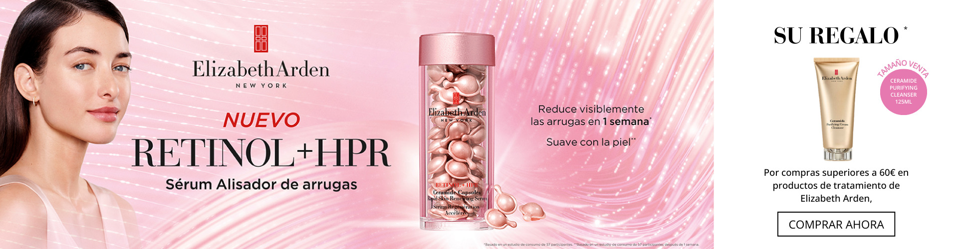 Elizabeth Arden | Retinol + HPR Capsules | Prieto.es