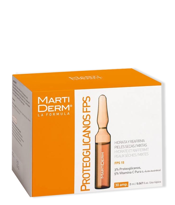 MARTIDERM PREOTEOS HYDRA PLUS SPF 15 DE 30 AMPOLLAS