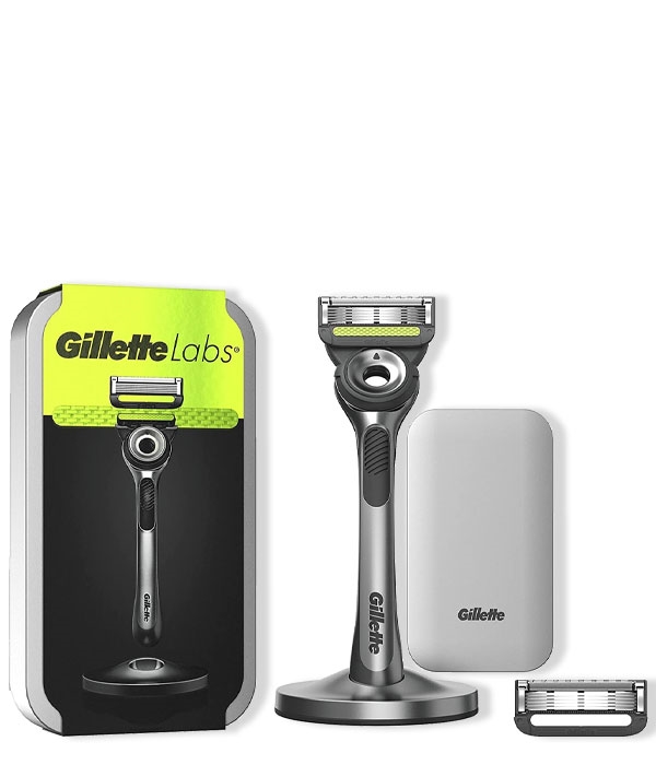 GILLETTE LABS MAQUINILLA + RECAMBIO ESTUCHE 