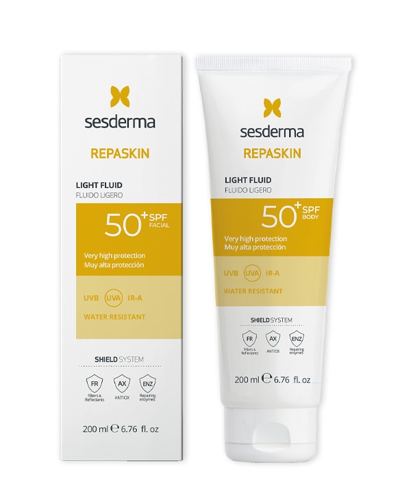 REPASKIN FLUIDO LIGERO SPF50+