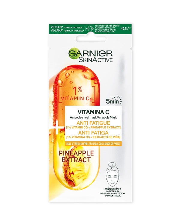 SKIN ACTIVE VITAMINA C ANTIFATIGA MASK