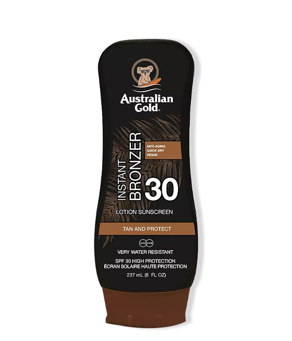 INSTANT BRONZER LOTION SUNSCREEN SPF30