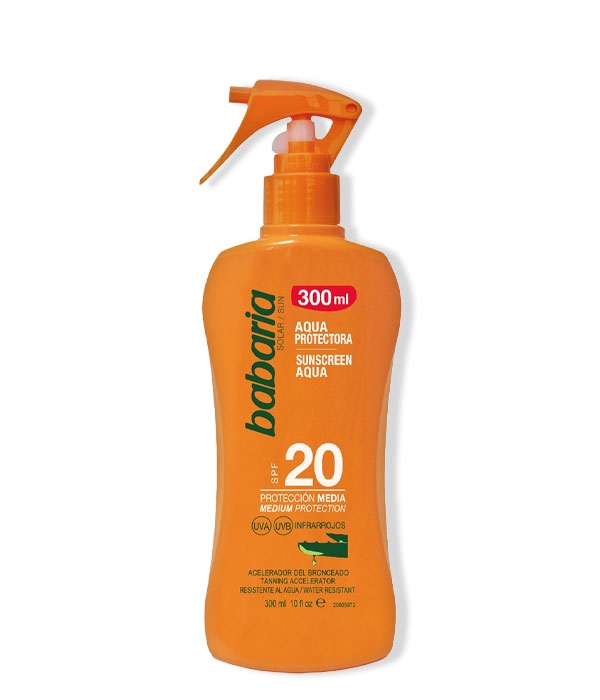 AGUA PROTECTORA SOLAR SPF20