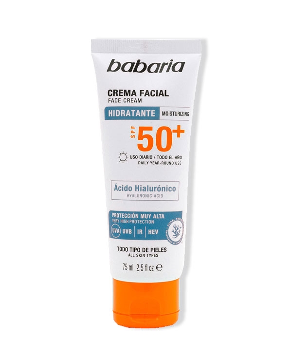 ÁCIDO HIALURÓNICO CREMA SOLAR SPF50+