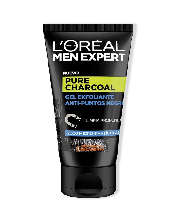 PURE CHARCOAL GEL EXFOLIANTE