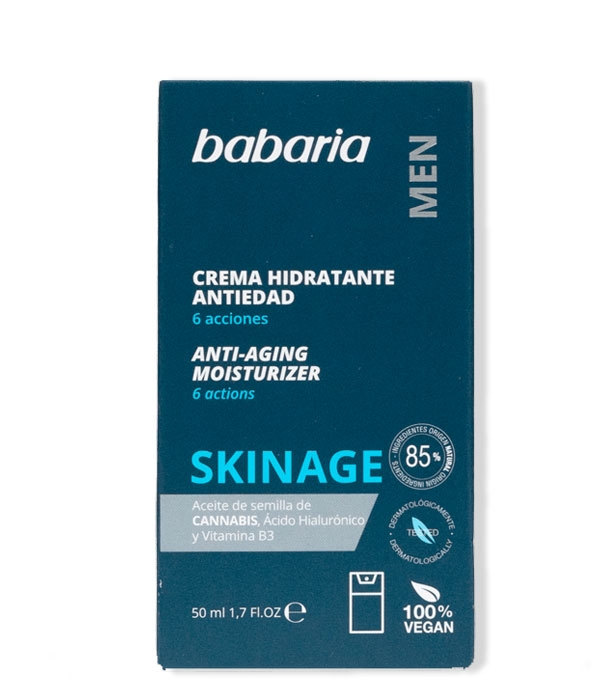 CREMA HIDRATANTE ANTIEDAD MEN SKINAGE