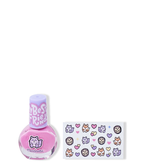 MY BEST FRINDS ESMALTE CON PEGATINAS