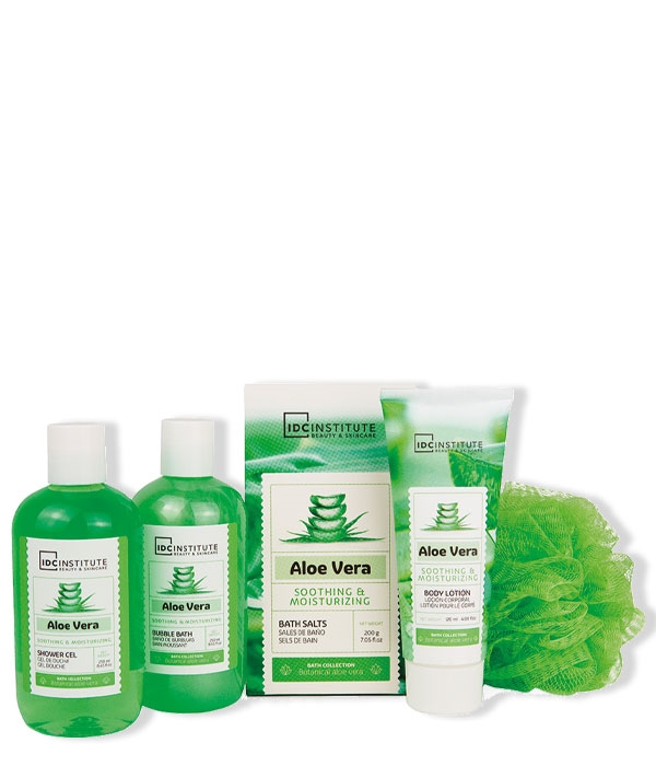 ALOE VERA BOLSO PLAYA  5 PIEZAS