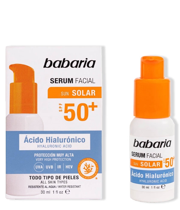 ÁCIDO HIALURÓNICO SÉRUM SOLAR SPF50+